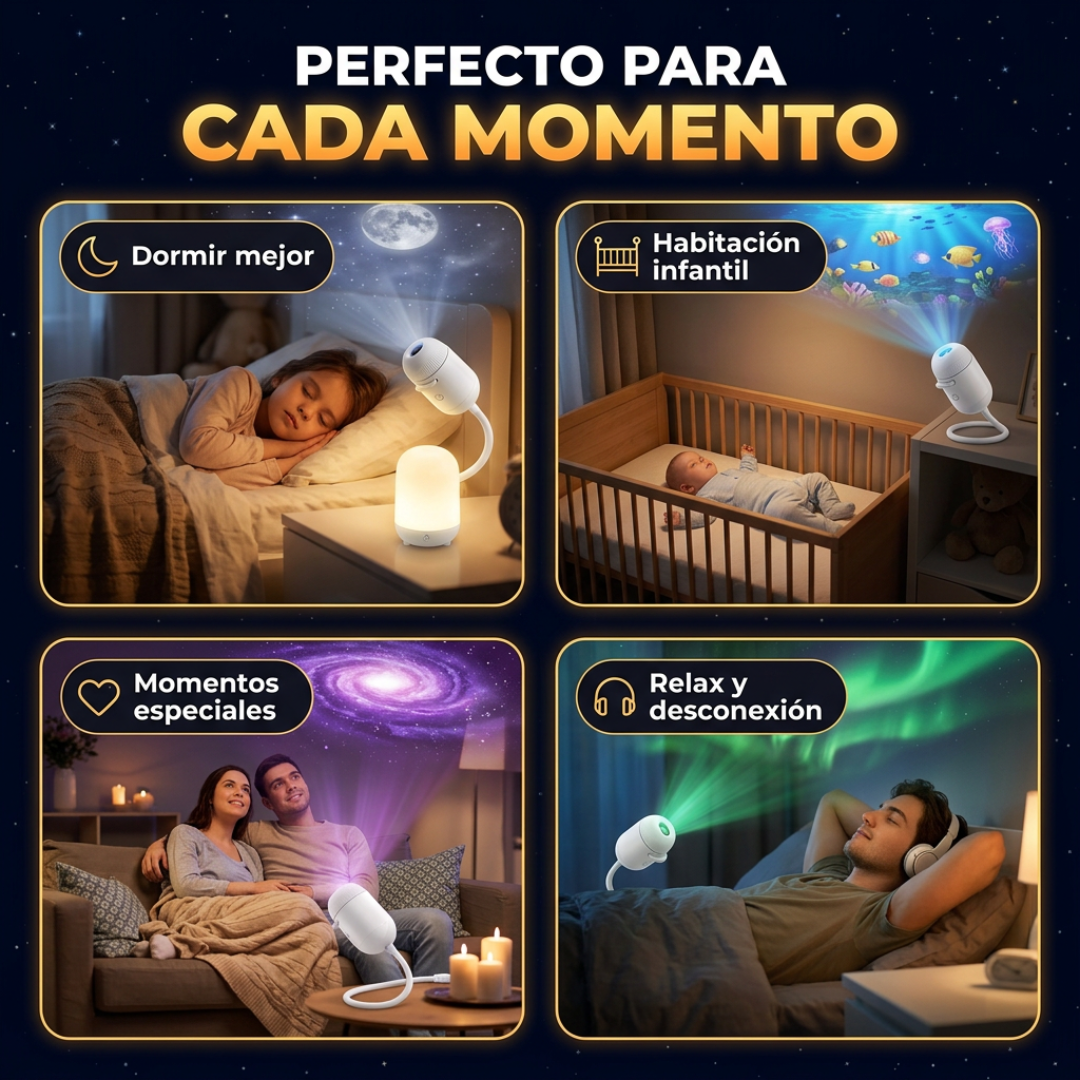 Proyector Nocturno para el Hogar